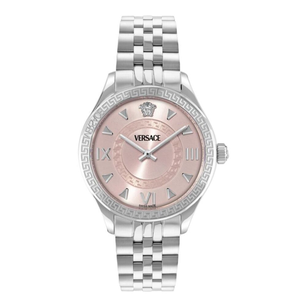 Versace Hellenyium Bracelet Watch Silver Womens